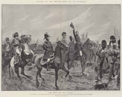 Battles of the British Army, Waterloo by Richard Caton Woodville junior